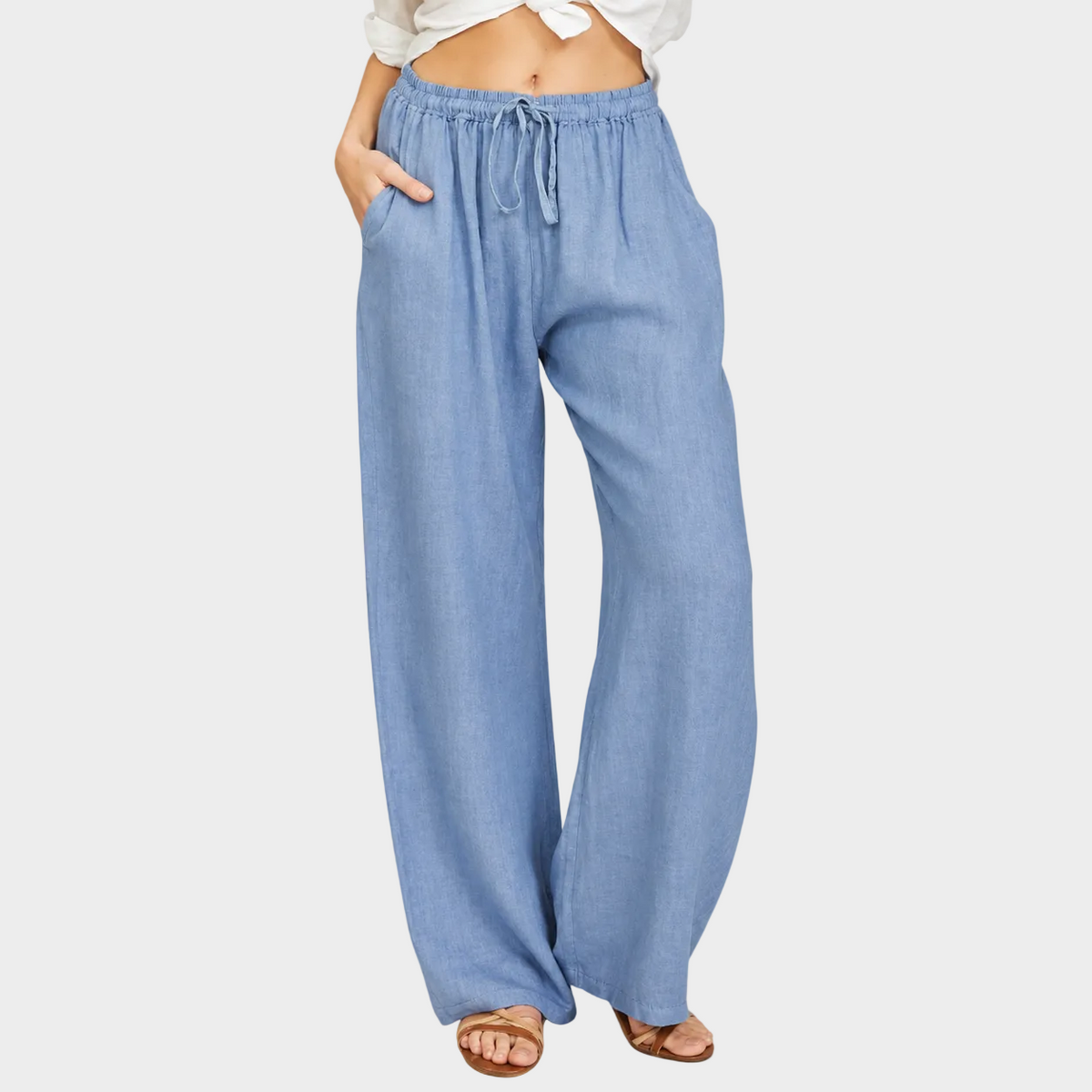 Enara - Pantaloni Confortevoli con Corda