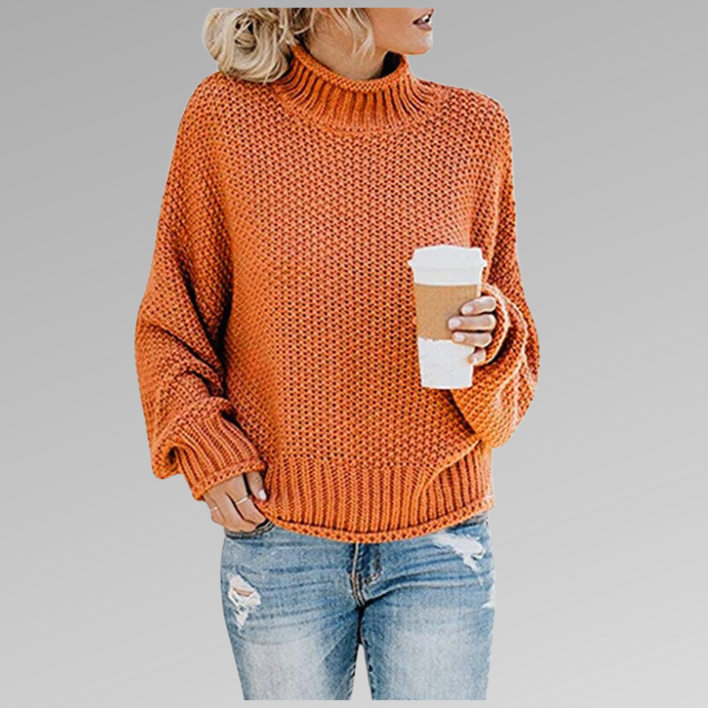 Melody | Maglione Collo Alto Relaxed