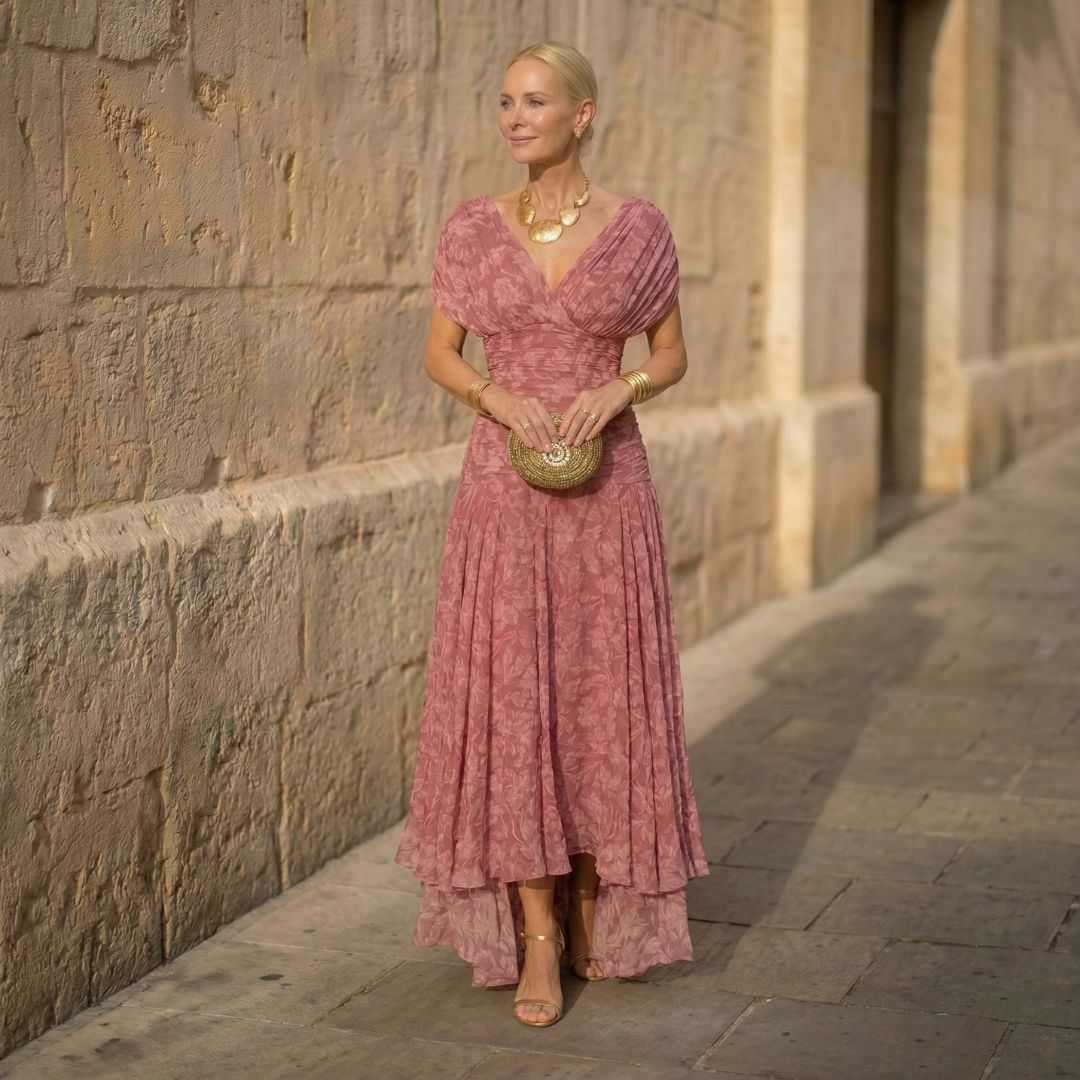 Giovanna | Abito Elegante Fluido