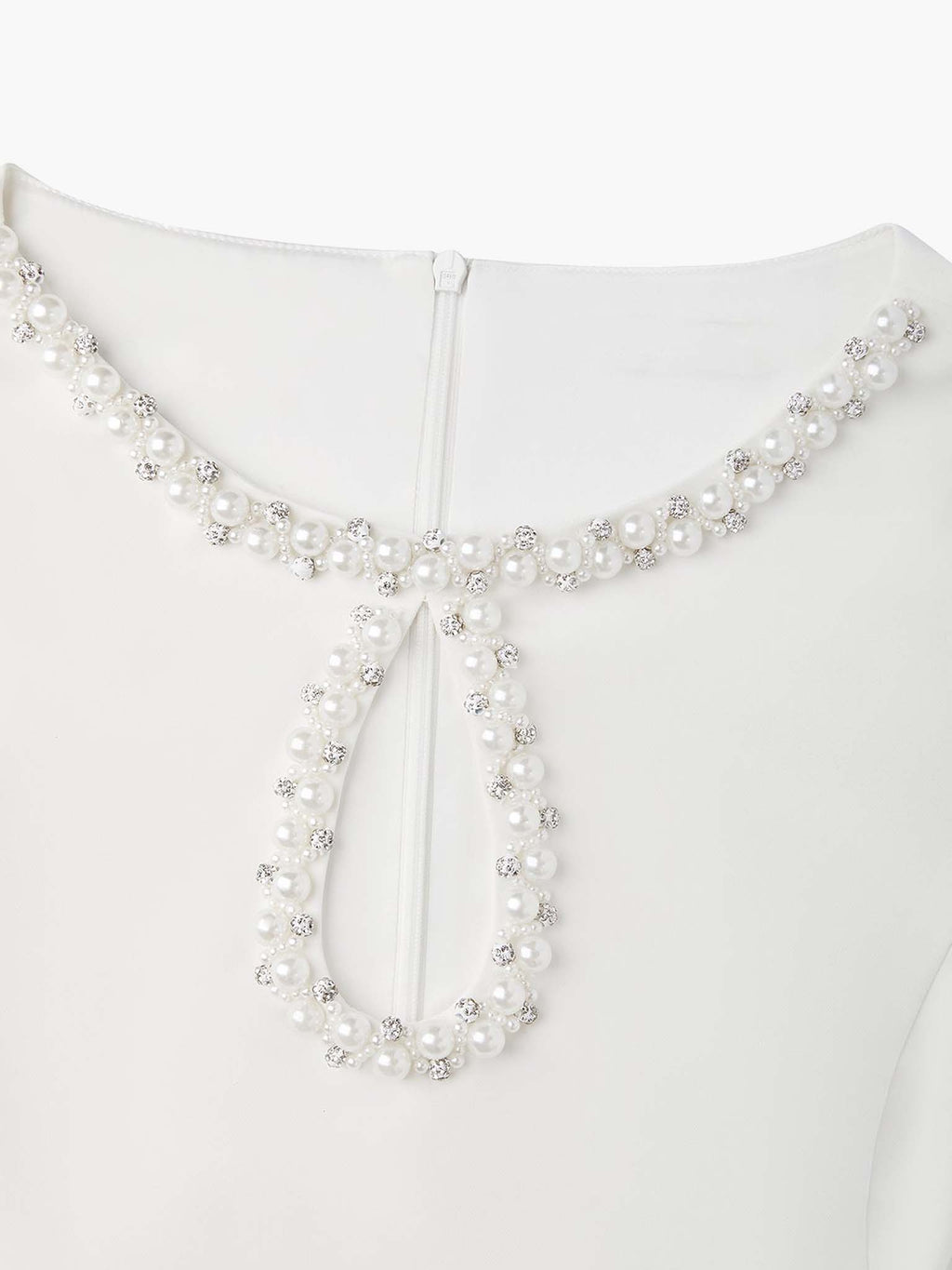 Abito Mini Elegante Senza Maniche con Cut-Out