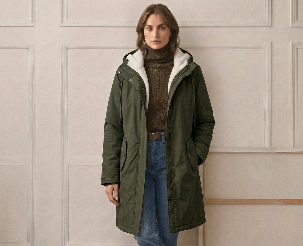 Adriana | Parka Lungo Impermeabile