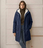 Adriana | Parka Lungo Impermeabile