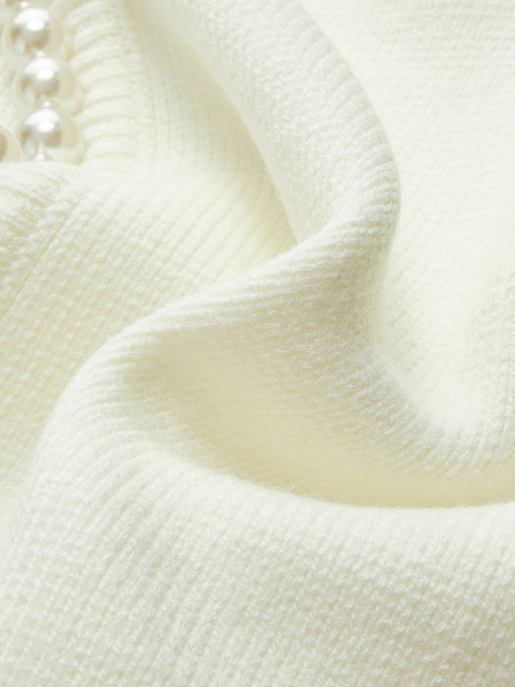 Cardigan elegante Amaraine adornato di perle