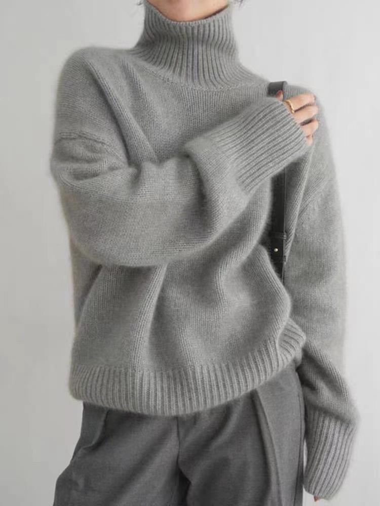 Anaëlle | Maglione a collo alto in cashmere