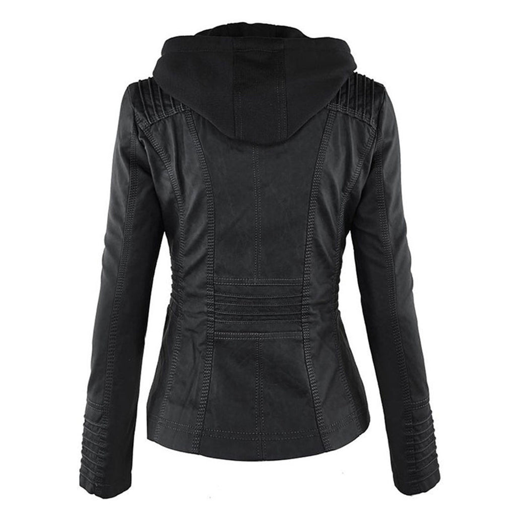 Flavia | Giacca in Pelle Robusta ed Elegante