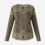 Eleni | Maglione con Stampa Geometrica