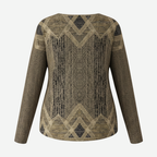 Eleni | Maglione con Stampa Geometrica