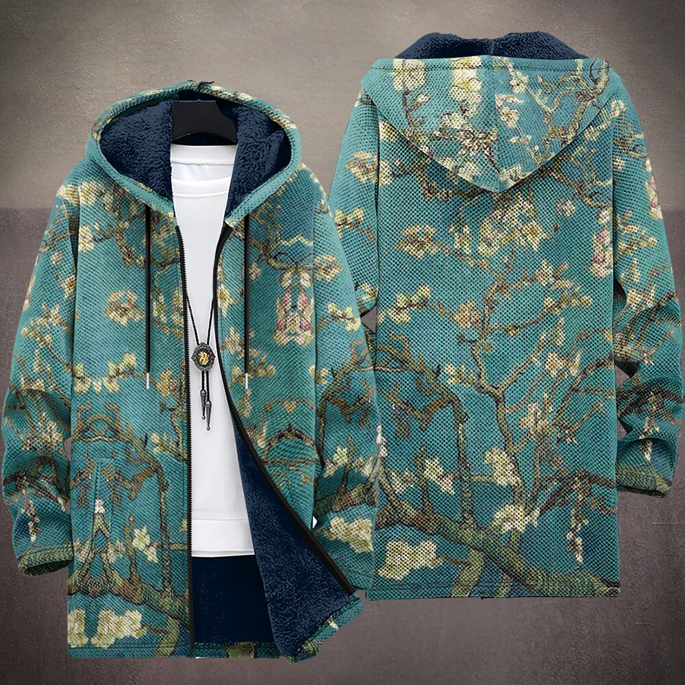 Vincent | Cardigan con Cappuccio Artistico