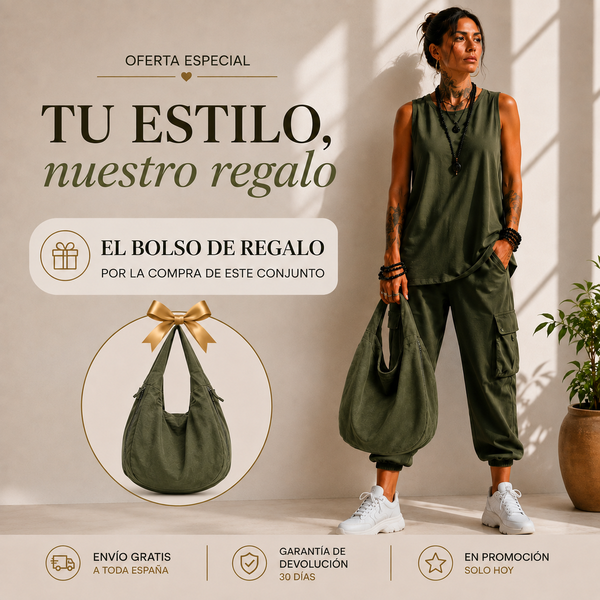 Noelia | Completo casual di comfort urbano