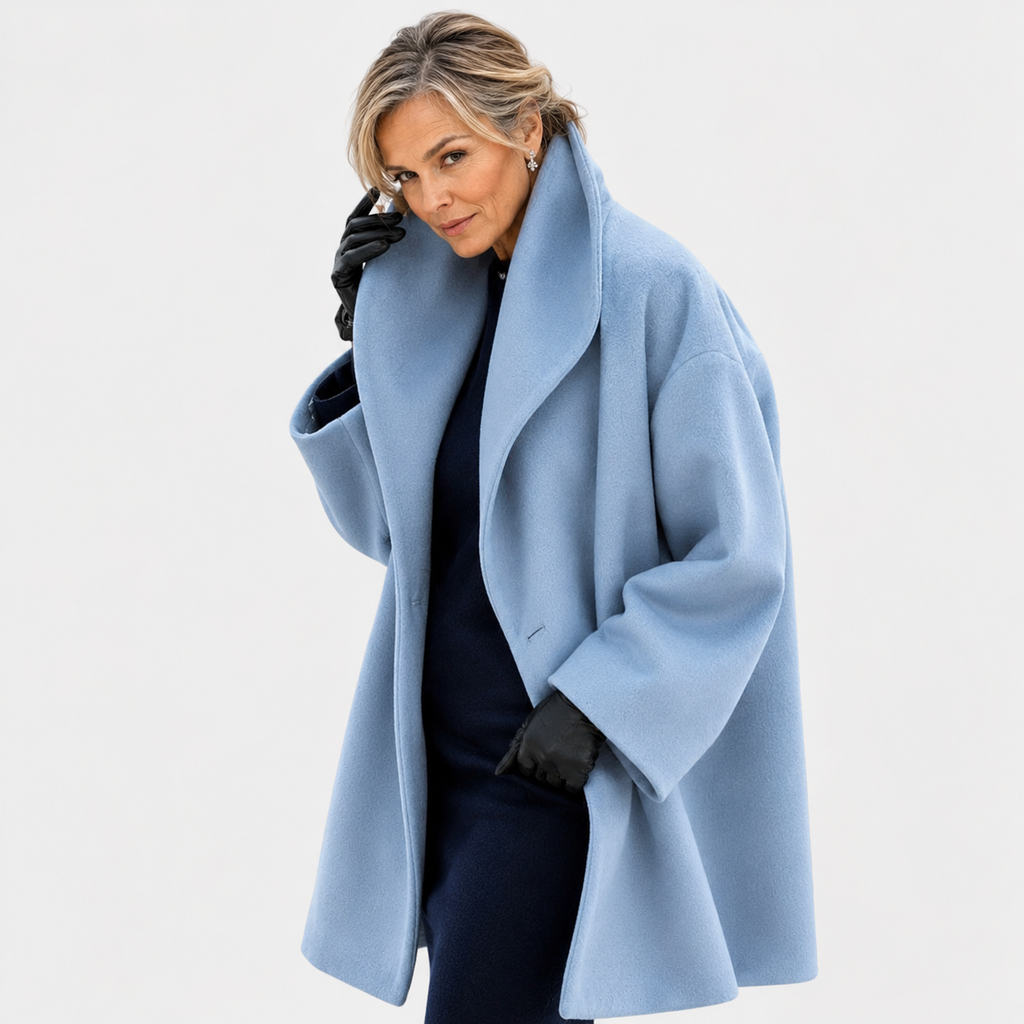 Aurélie | Cappotto oversize invernale con ampio colletto