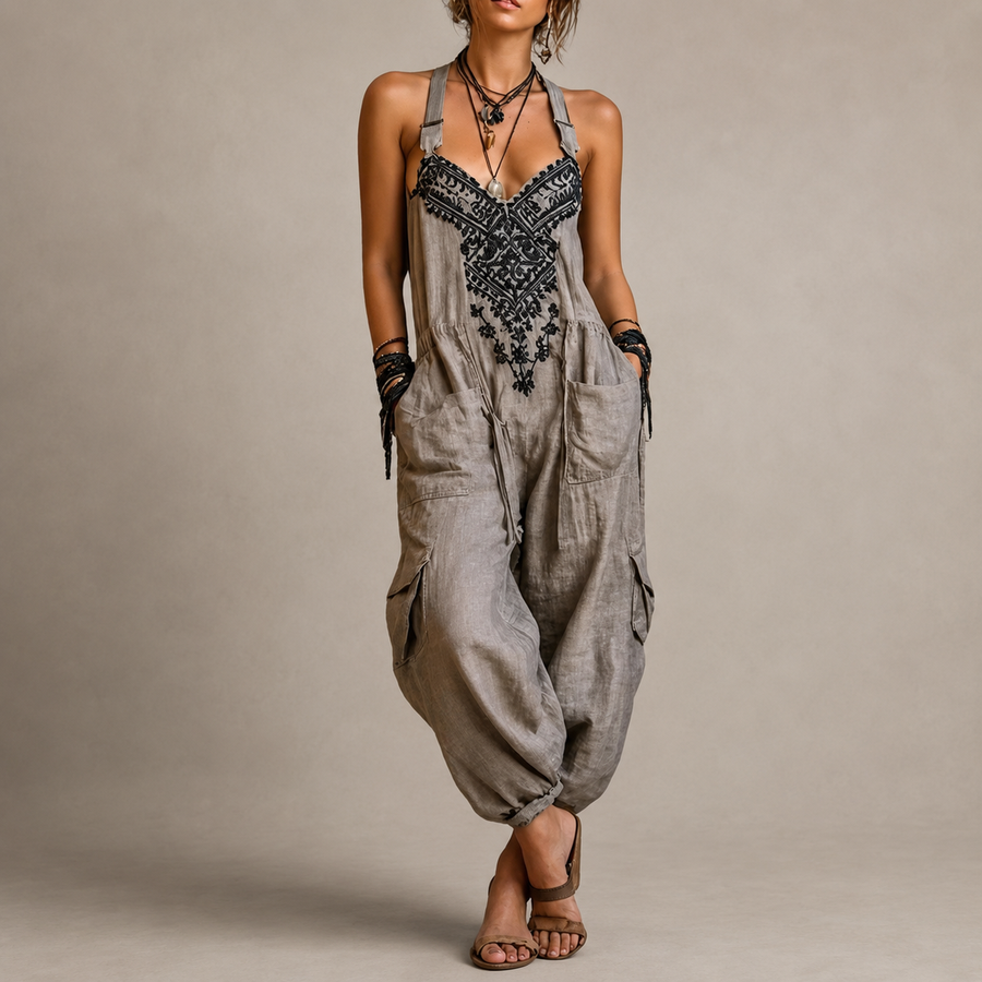 Ludovica | Tuta Boho con Pantalone Harem