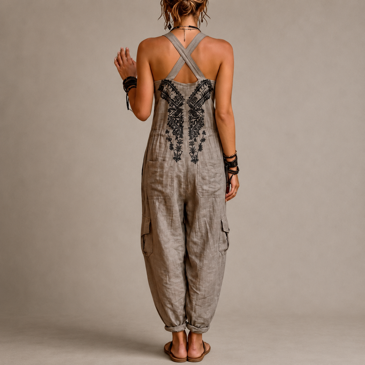 Ludovica | Tuta Boho con Pantalone Harem