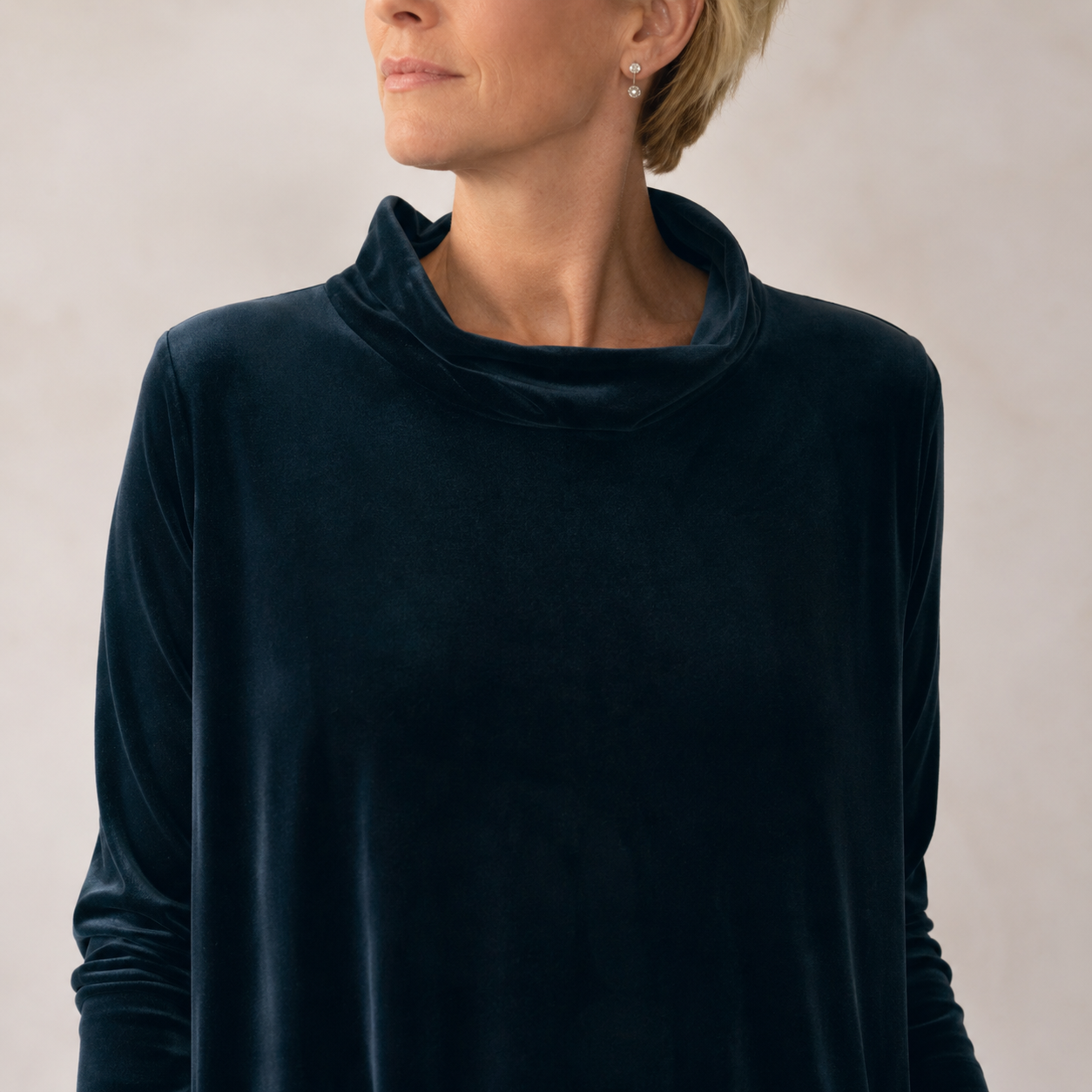 Elena | Abito Maxi in Velluto
