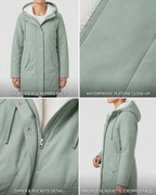 Adriana | Parka Lungo Impermeabile