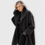 Aurélie | Cappotto oversize invernale con ampio colletto