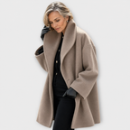 Aurélie | Cappotto oversize invernale con ampio colletto