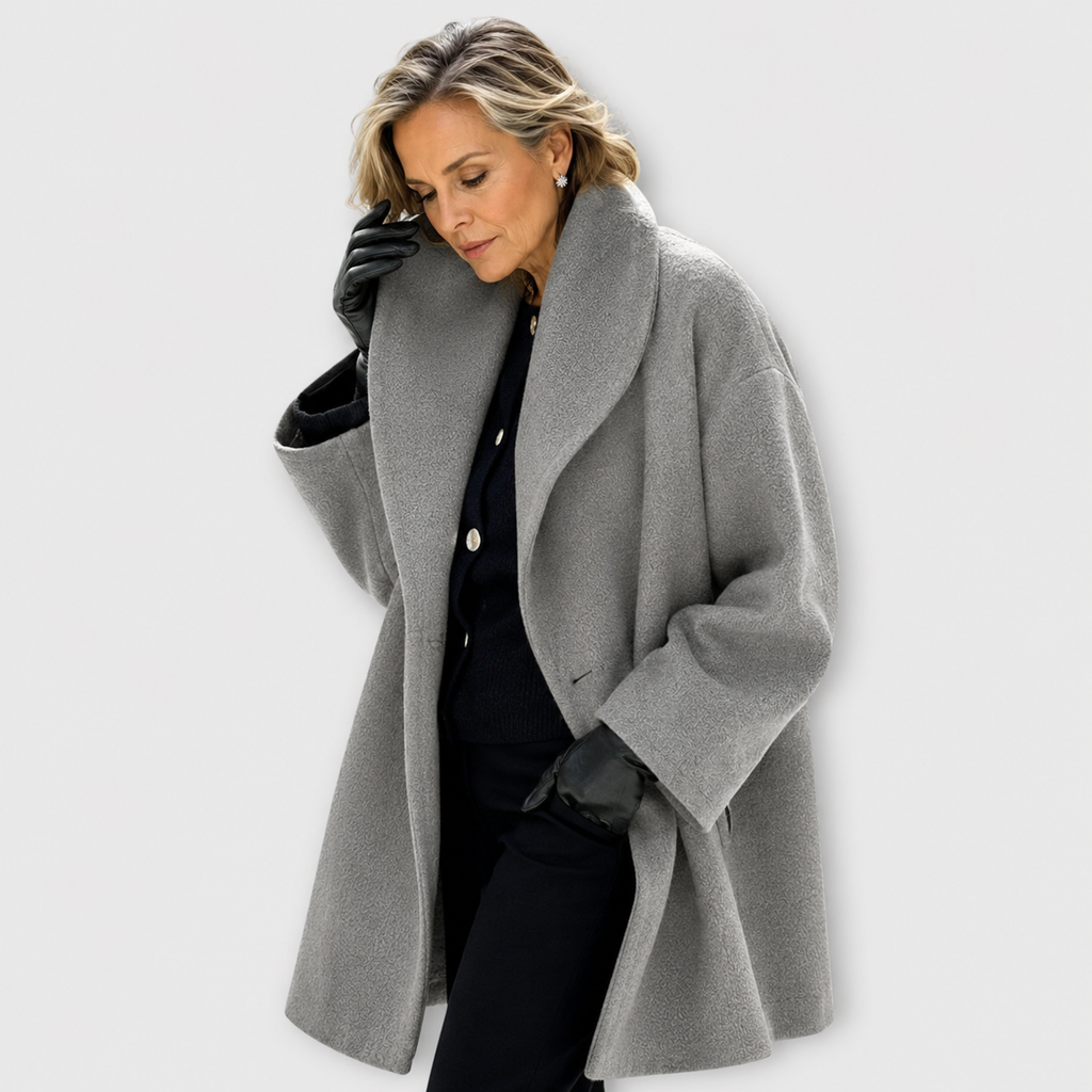 Aurélie | Cappotto oversize invernale con ampio colletto