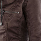 Flavia | Giacca in Pelle Robusta ed Elegante