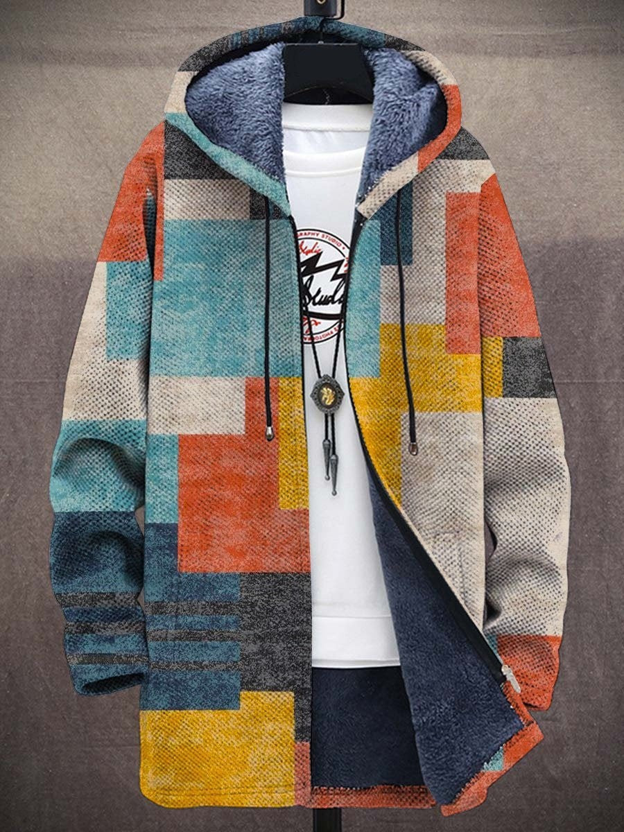 Cynthia | Cardigan con Cappuccio Artistico