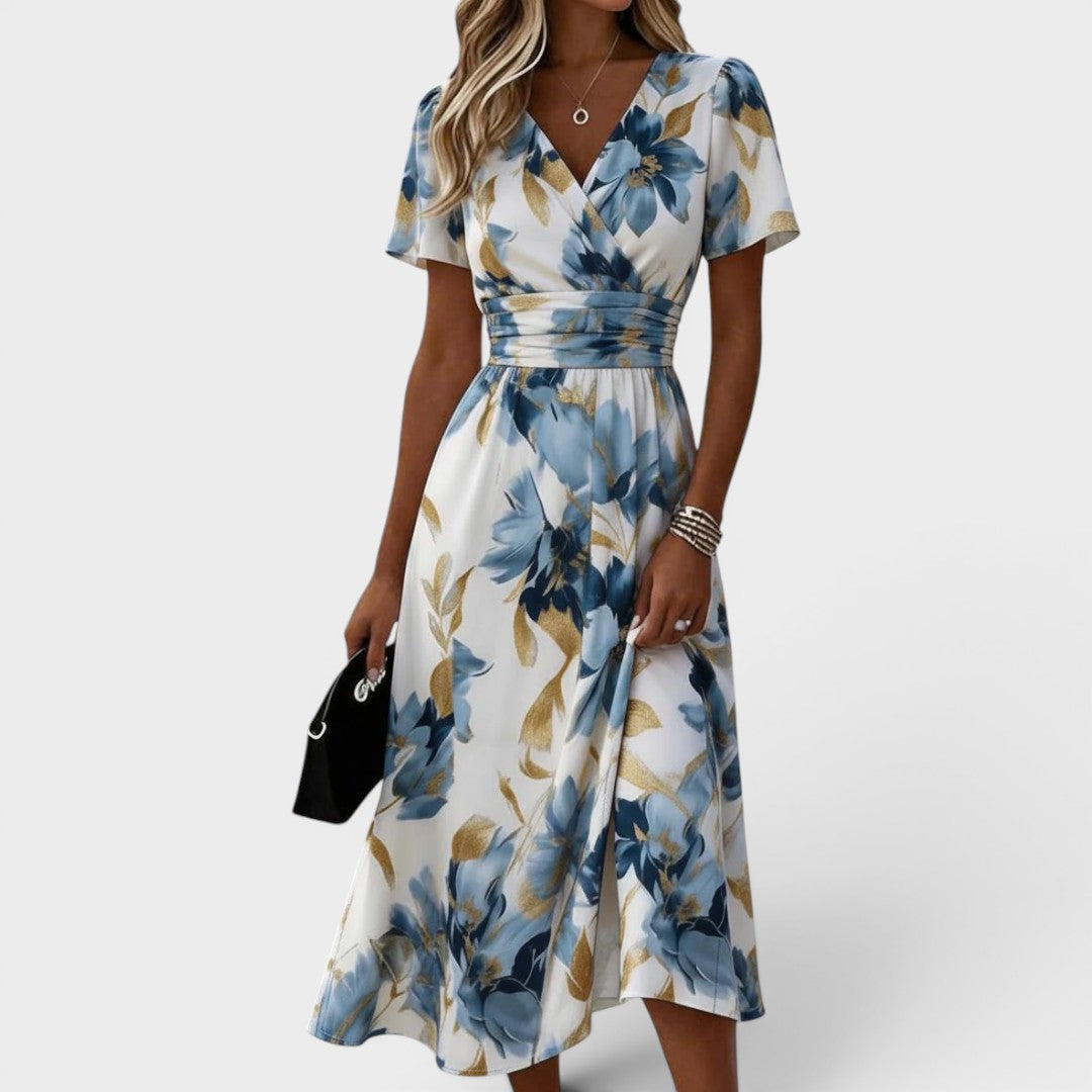 Denise | Vestito Midi Floreale