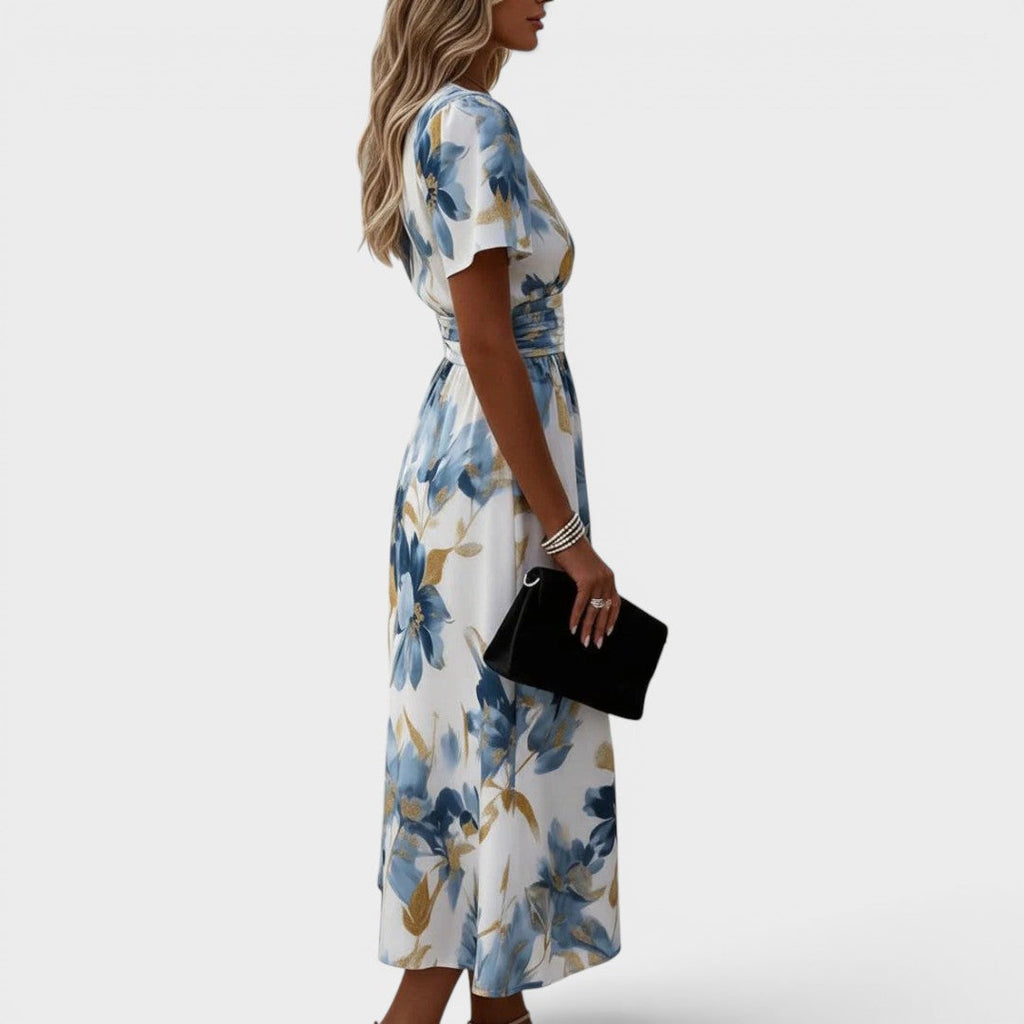 Denise | Vestito Midi Floreale