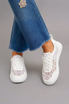 Dentelle | Sneaker in Pizzo Floreale