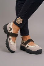 Chiara | Scarpe Comode da Passeggio in Camoscio