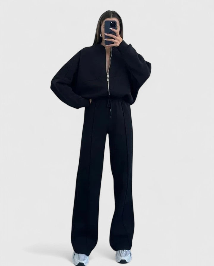Suzanne | Set a Due Pezzi con Zip Anteriore Relaxed