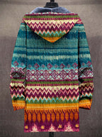 Tallulah | Cardigan con Cappuccio Artistico