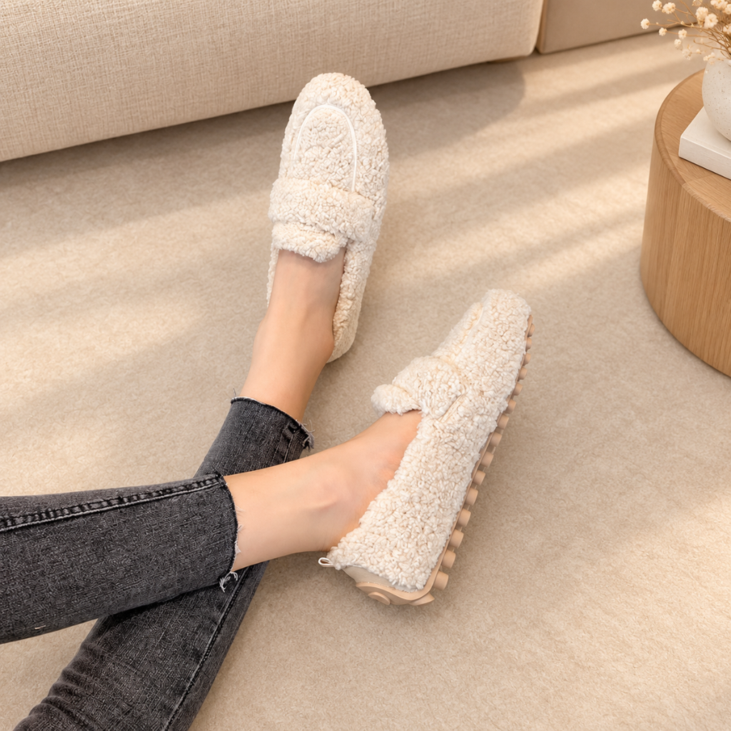 Lia | Pantofole Morbide in Teddy