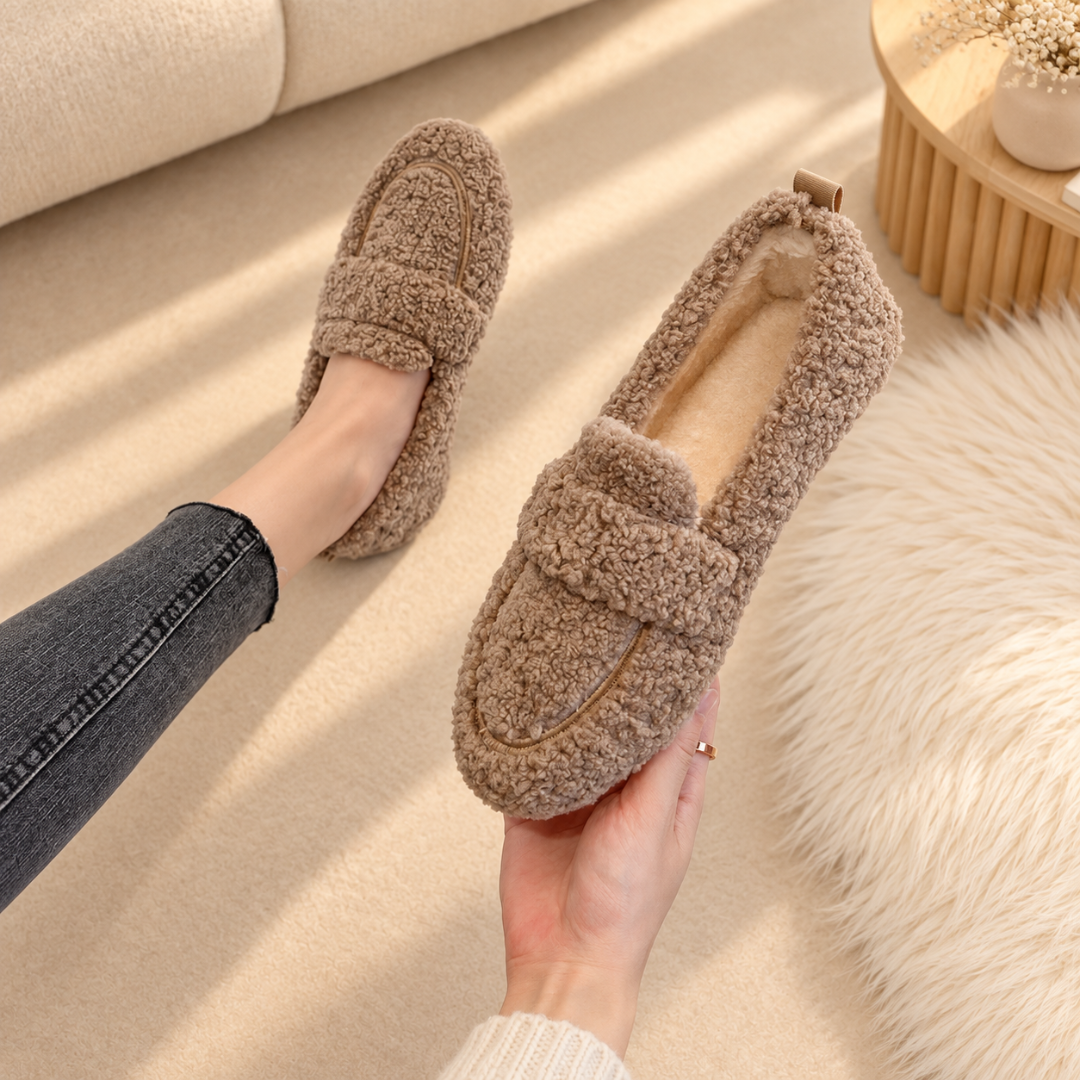 Lia | Pantofole Morbide in Teddy
