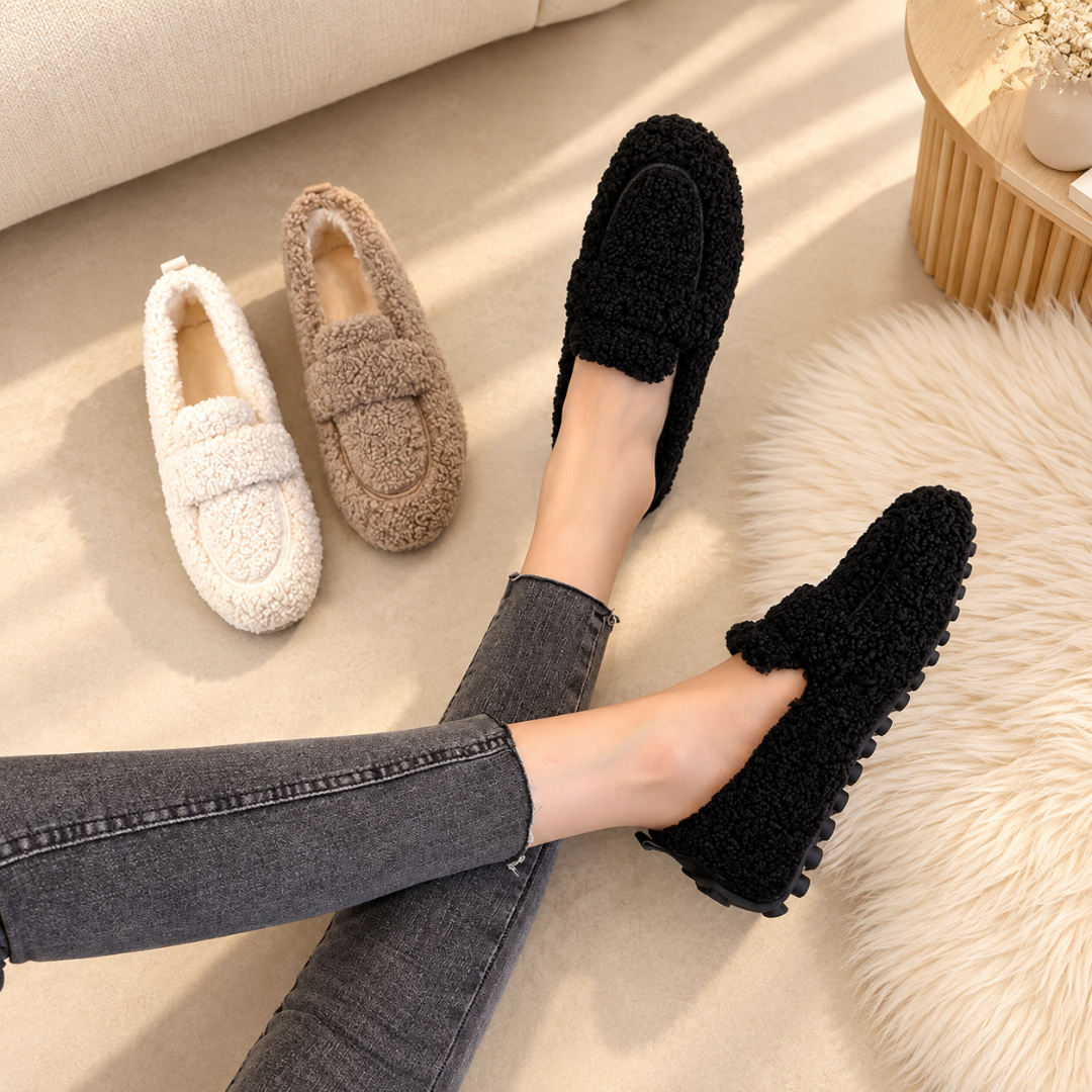 Lia | Pantofole Morbide in Teddy