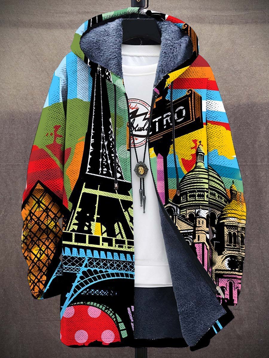 Emerson | Giacca con Cappuccio e Zip Artistica