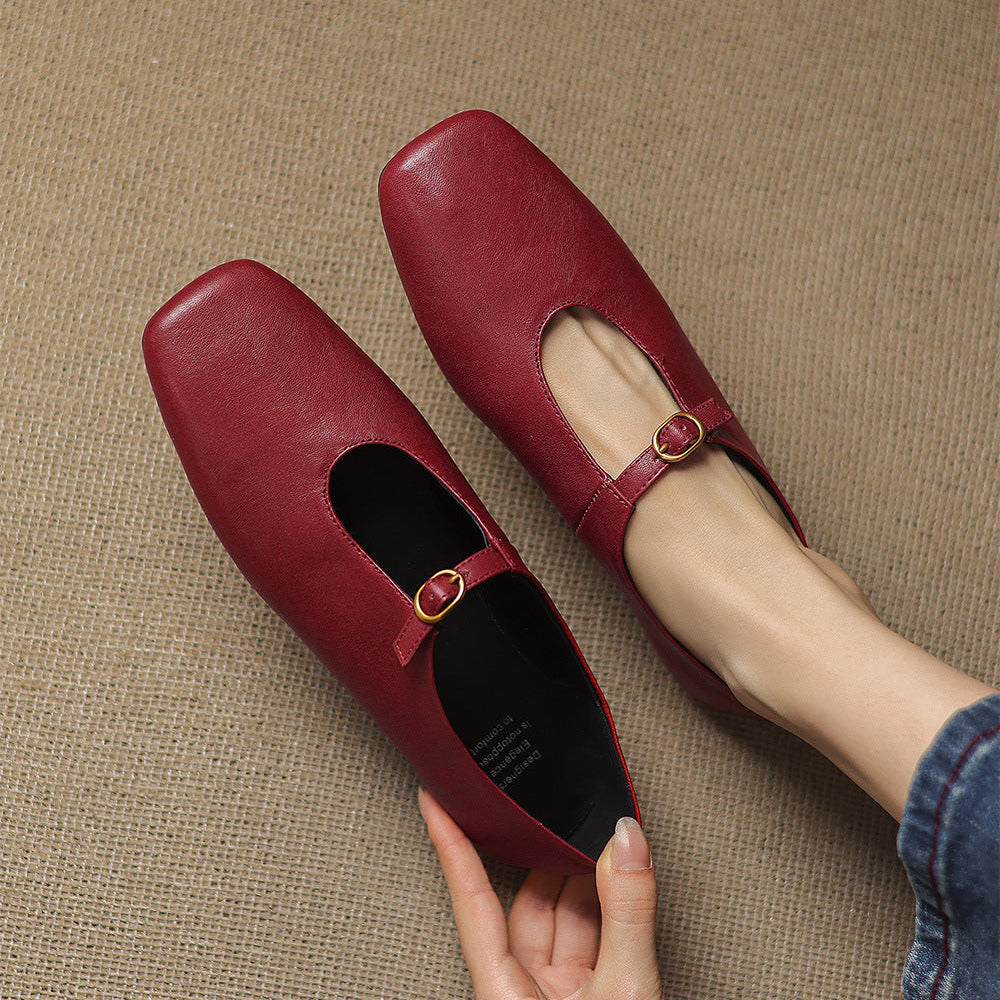 Eleanor | Ballerine Mary Jane con T-Strap