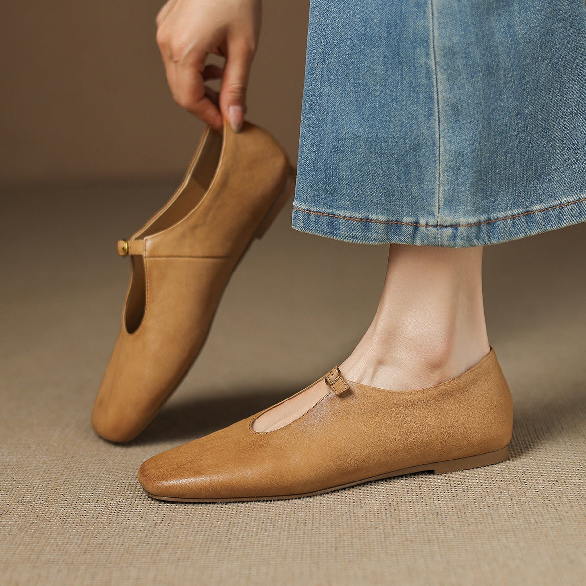 Eleanor | Ballerine Mary Jane con T-Strap