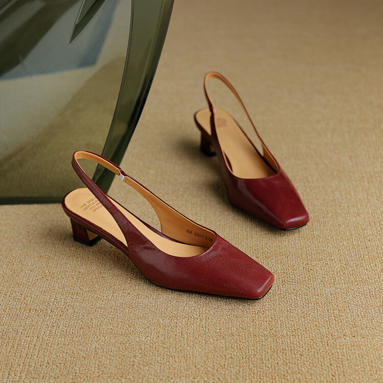 Marion Reeve | Décolleté Slingback Raffinati
