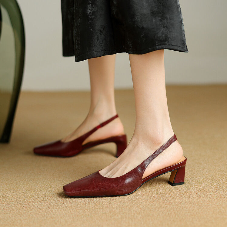 Marion Reeve | Décolleté Slingback Raffinati