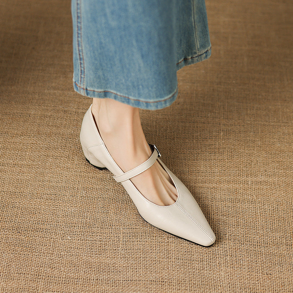 Erin | Ballerine Mary Jane a Punta