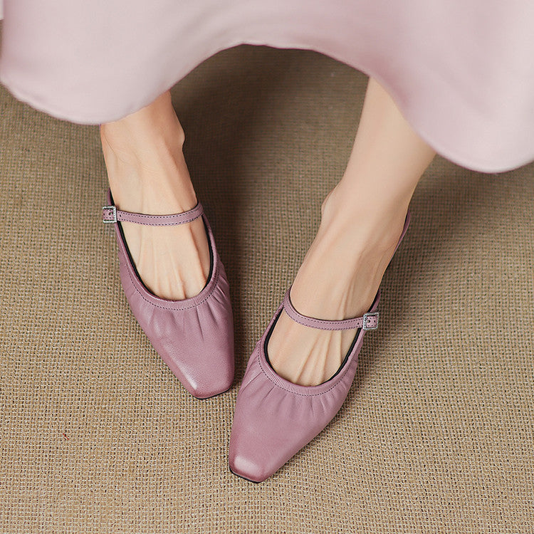 Elsa | Mules con Cinghietta Arricciata