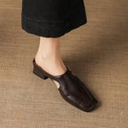 Vivienne | Mules Slingback a Punta Quadrata