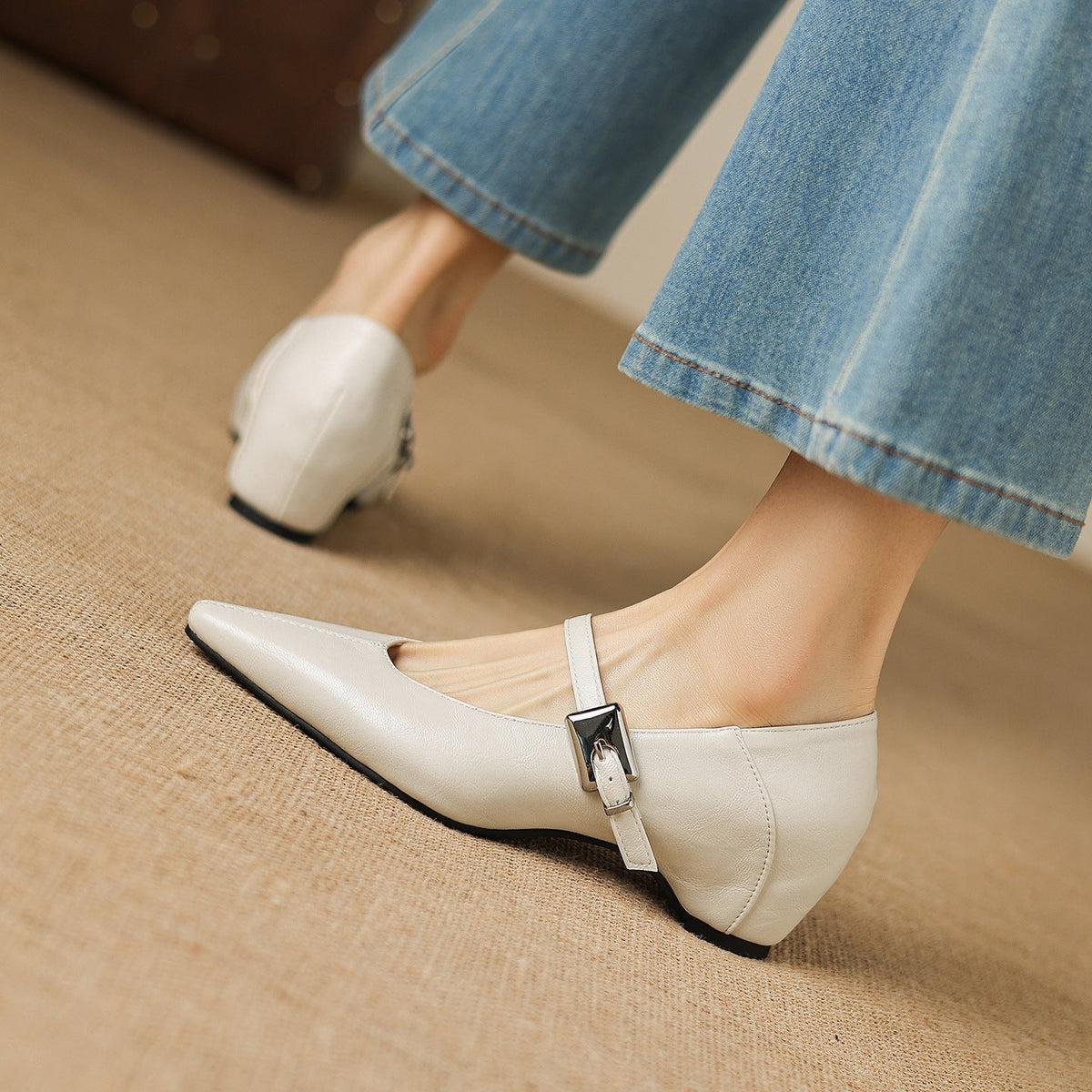 Erin | Ballerine Mary Jane a Punta