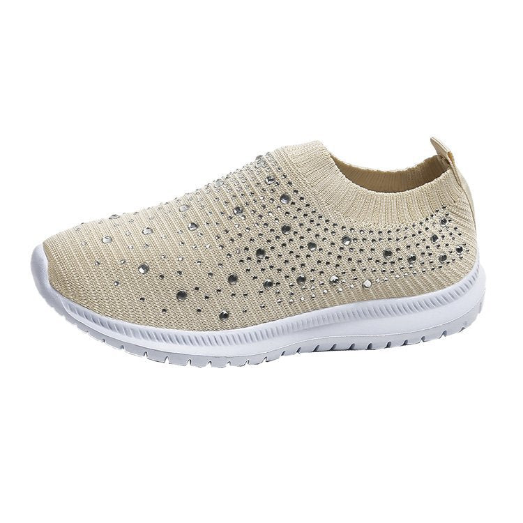 Rosalie | Baskets légères avec détails strass