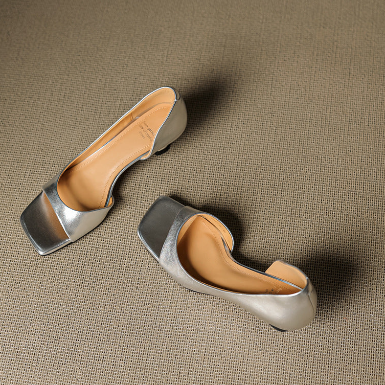 Delaney | Tacchi a Kitten Peep-Toe