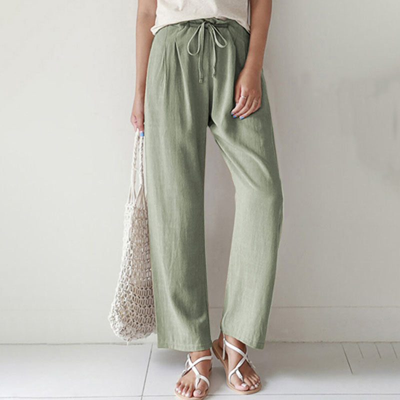 Vara - Pantaloni Relaxed Fit con Cordon de Serrage