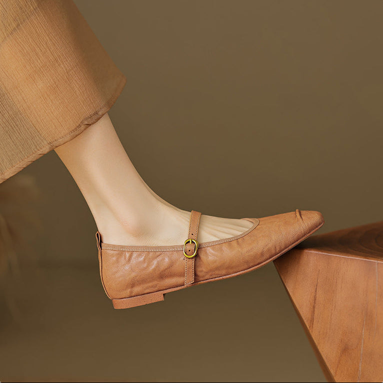 Elaine | Ballerine con Cinturino Senza Tempo