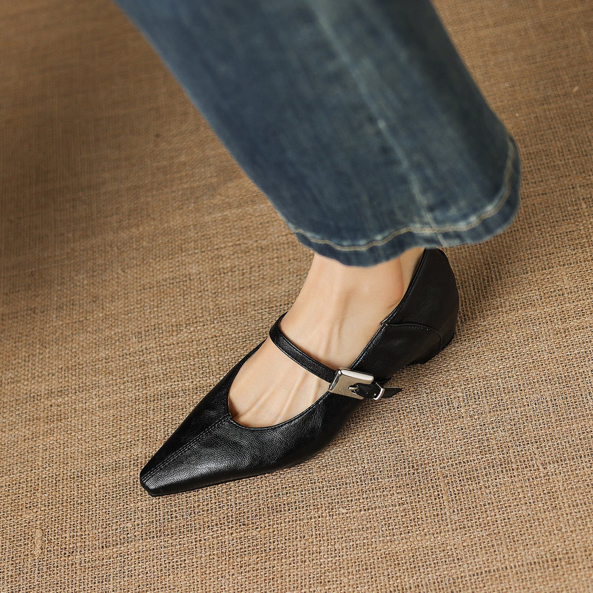Erin | Ballerine Mary Jane a Punta