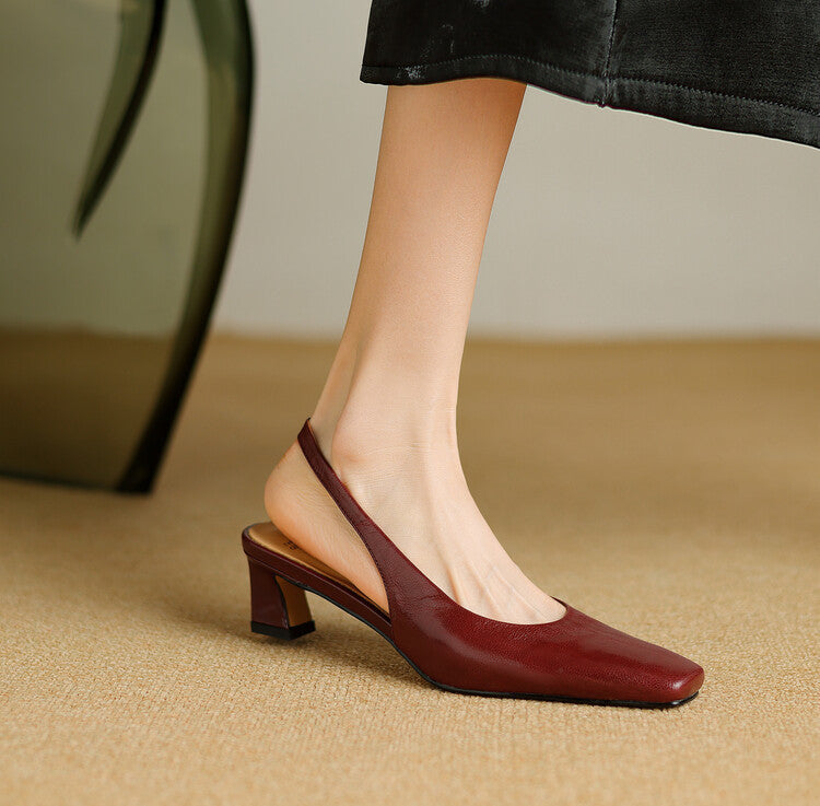 Marion Reeve | Décolleté Slingback Raffinati