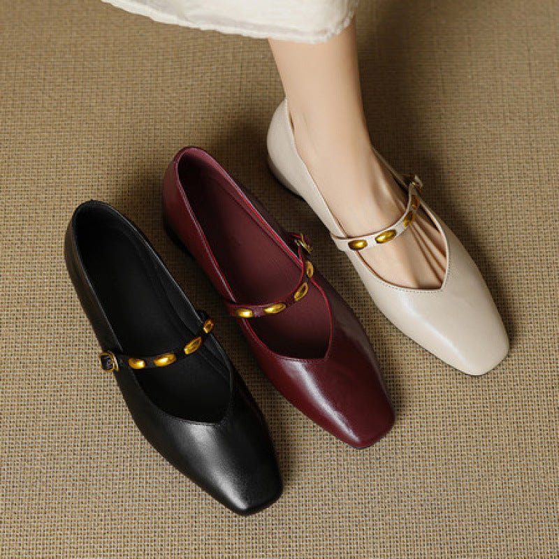 Dahlia | Mary Janes Vintage con Fibbia