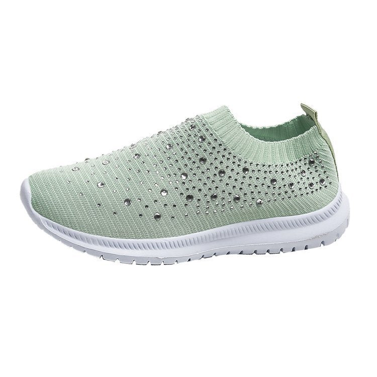 Rosalie | Baskets légères avec détails strass