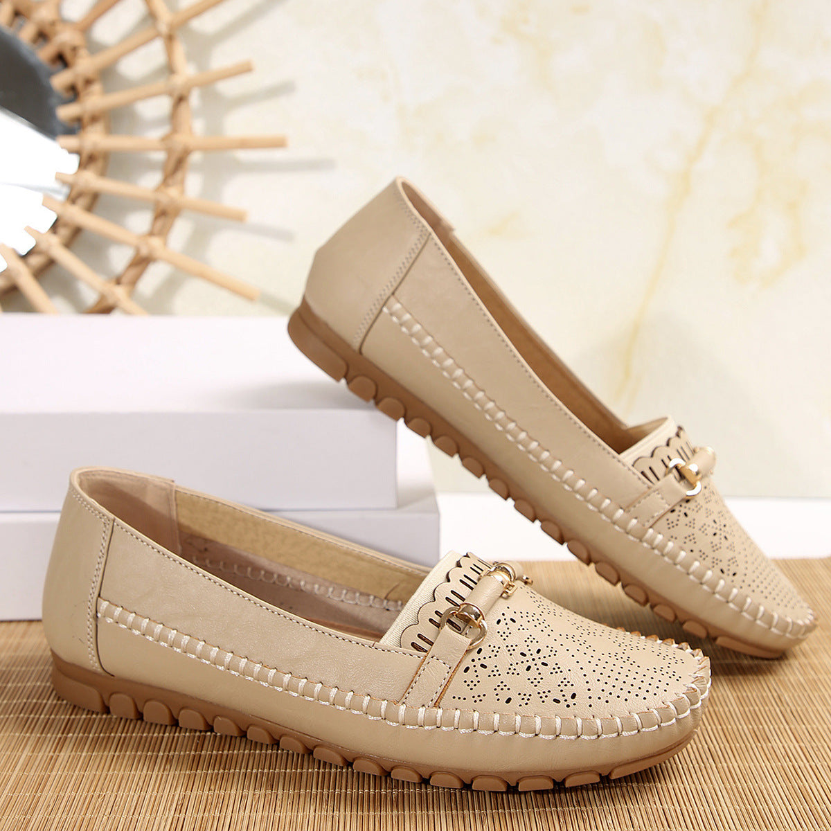 Élorianne | Mocassins Confort Quotidien à Style Élégant